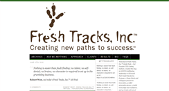 Desktop Screenshot of freshtracksinc.com
